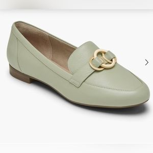 Rockport Total Motion Sage Green Loafers